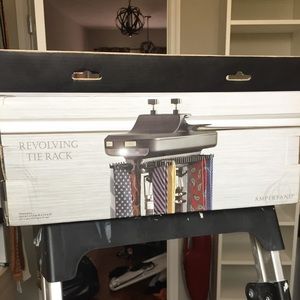 Revolving Tie Rack